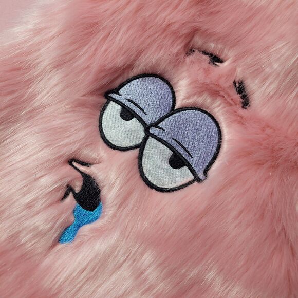 Dolls Kill Spongebob Patrick Pink Faux Fur Leg Warmers Cosplay Halloween Costume - Picture 11 of 12